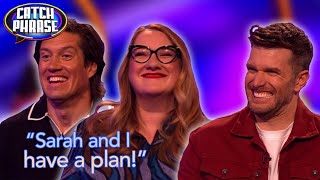 Vernon Kay and Sarah Millican Cheating  Celebrity Catchphrase [upl. by Harriette]