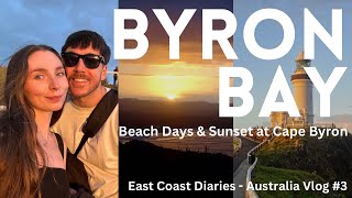 BEACH DAYS amp SUNSET AT CAPE BYRON  East Coast Diaries 3 [upl. by Etnwahs]