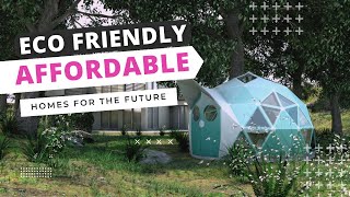 A new AFFORDABLE amp EASY TO BUILD eco friendly home for the future  GEOSHIP [upl. by Ailla]