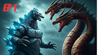 EP1 MINECRAFT BATTLE OF HYDRA VS MÉCHA GODZILLA [upl. by Hoeve]