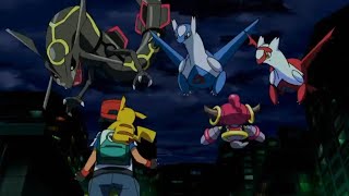 Hoopa Bringing Rayquaza Latios And Latias Through The Ring Hindi [upl. by Lainahtan799]