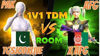 pubgmobile tgsjodxlive room tdm 1vs1 ind vs AFG Live iPad mini 6 and poco 6 pro [upl. by Jaynell]