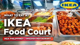 Food Tour of IKEA RESTAURANT Philippines  Budget Eats at the LARGEST Ikea in the World [upl. by Eened672]