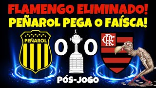 REACT  PÓSJOGO  PEÑAROL 0X0 FLAMENGO  LIBERTADORES 2024  AO VIVO [upl. by Laehcim]