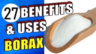 27 Brilliant Uses amp Health Benefits of Borax For Around the House [upl. by Griswold]