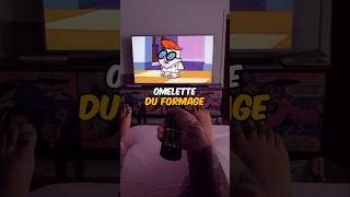 Omelette du fromage shorts dexter omelette [upl. by Edahs80]