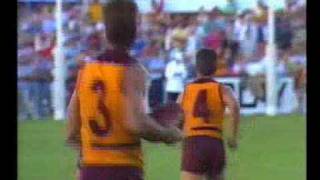 VFL Football R5 1987  Brisbane v Melbourne [upl. by Romelle709]