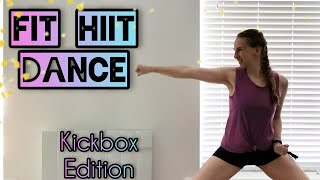 FIT HIIT DANCE  KICKBOX Edition  20MIN of FUN [upl. by Redmer]