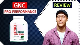 GNC Pro Performance 100 Whey Protein REVIEW [upl. by Stannwood250]