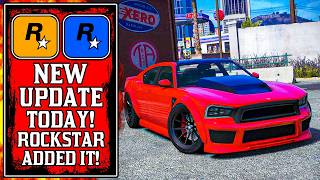 Its Finally Here The NEW GTA Online UPDATE Today New GTA5 Update [upl. by Retsel909]