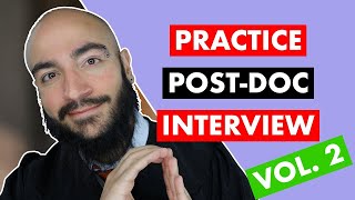 How To Answer Postdoc Interview Questions  Practice Answering Postdoc Interview Questions [upl. by Nicola]