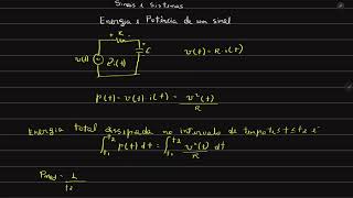 Sinais e Sistemas  Energia e potência de um sinal [upl. by Edelstein]