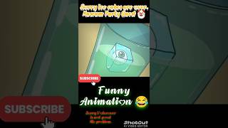 Sorry ice cubes are ovar  Party Guest 🤡 Funny animation 😂  subscribe funny animation shorts [upl. by Darda870]