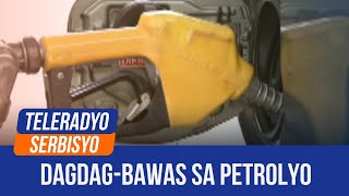 Gasoline up diesel down on new rounds of price adjustment  Teleradyo Serbisyo 22 July 2024 [upl. by Fonda612]