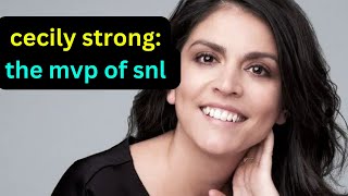 An Ode To Cecily Strong The Unspoken MVP Of SNL [upl. by Frederica]