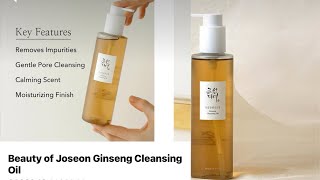 Is Beauty of Joseon Cleansing Oil Worth the Hype Manisha Mishra [upl. by Mikkel915]