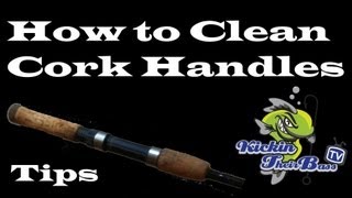 How To Clean Your Fishing Rod Cork Handles [upl. by Enois130]