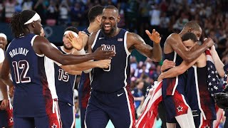 Parice olympics basketball final 2024 Team USA Basketball win the gold Medal [upl. by Gettings]