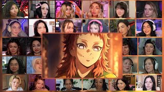 Girls Reaction Demon Slayer Season 4 Episode 2 Reaction Mashup  鬼滅の刃 [upl. by Deva]