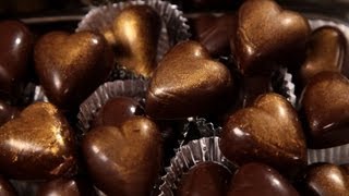 How to Add Filling to a Chocolate Mold  Candy Making [upl. by Froemming]