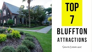 Top 7 Best Tourist Attractions in Bluffton  South Carolina [upl. by Amikat]