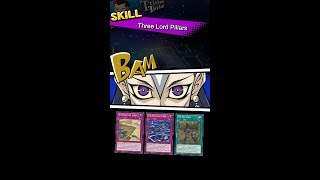 Yugioh Duel Links  Sartoriuss Special Skill  Three Lord Pillars [upl. by Benedetta]