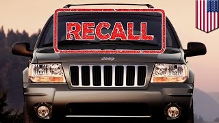 Fiat Chrysler SUV recall Fiat announces recall of over 284000 SUVs over faulty airbags  TomoNews [upl. by Joshia]