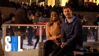 SNL Host Chris Hemsworth Tells Leslie Jones About Australias Santa [upl. by Shinberg]