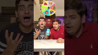 Mystery Wheel Challenge Food Challenge Part 3 shorts funny summerofshorts [upl. by Vedette]