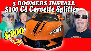 Budget C8 Corvette Mod That Will Blow Your Mind  100 Splitter  Product Link in Description [upl. by Sender74]