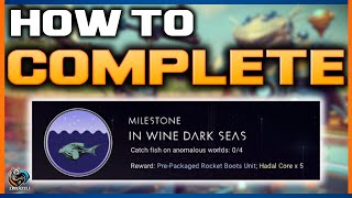 How to Complete CATCH ANOMALOUS FISH Achievement  Expedition  The Cursed quotNo Mans Sky 2024quot [upl. by Lucho]