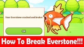 How To Easily Break The Everstone In Magikarp Jump [upl. by Wenona410]