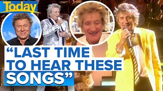 Sir Rod Stewart on his Aussie tour and future in music  Today Show Australia [upl. by Rutherford]