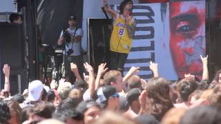 Blessthefall  quotBottomfeederquot LIVE HD Pomona Warped Tour 2013 Day 1 [upl. by Quitt]