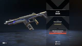 APEX LEGENDS  R301  Legendary  Arm of Orion [upl. by Anoj826]