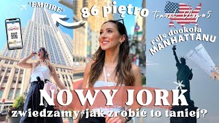 🇺🇸 Widok z 86 piętra na Nowy Jork 🤯 Rejs dookoła Manhattanu  New York Pass  czy warto [upl. by Groveman472]