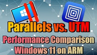 Parallels vs UTM  Windows 11 Performance M2 Pro [upl. by Celinda992]