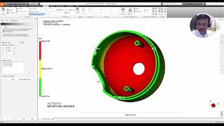 Autodesk Moldflow Adviser Warpage Interpretation [upl. by Hannahs144]