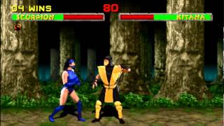 Mortal Kombat II Arcade  Scorpion gameplay [upl. by Monah]