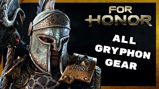 All Gryphon Gear Remastered  For Honor [upl. by Feldman]