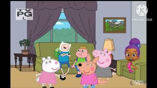 Peppa Pig And Adventure Time With Dr Phil Season 7 Episode 7 Finns Friends Basketball Saints [upl. by Airdnala]