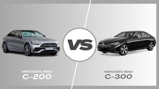 MercedesBenz C200 Vs MercedesBenz C300 [upl. by Faline]