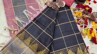 CHINNALAMPATTU TRADITIONAL BORDER BANANA PITH SAREES 1350 NEW COLLECTION [upl. by Doll]