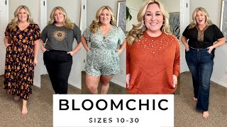 BLOOMCHIC PLUS SIZE HAUL [upl. by Anuait]