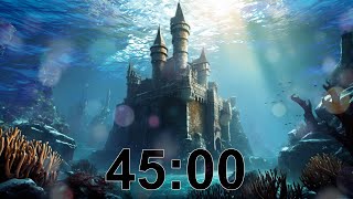 45 Minute Timer  Sea Ambience [upl. by Amadis]