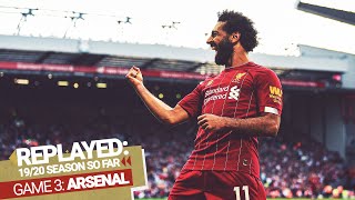 REPLAYED Liverpool 31 Arsenal  Salah nets a brace as the Reds shoot down the Gunners [upl. by Freya85]