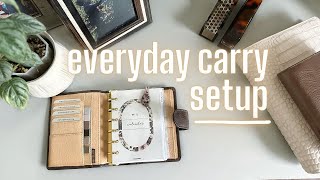 EDC Planner Setup  Pocket Plus Rings  MartinMade TV [upl. by Noramac]