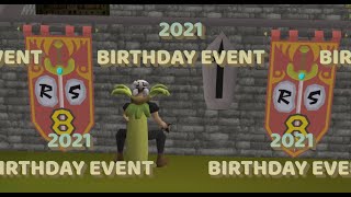 2021 8th Birthday Event Quick Guide OSRS [upl. by Kalam]