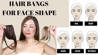 Best Hair bangs or not according to YOUR face shape [upl. by Enamrej]