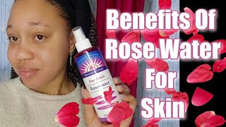 Benefits Of Rose Water For Skin  EuniyceMari [upl. by Tormoria]